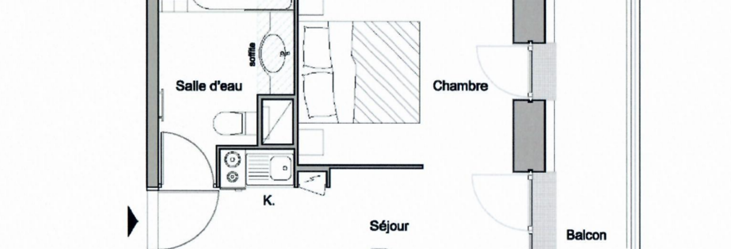 Appartement 2 Pièces 30 m² à vendre à Lyon 2 (69002)