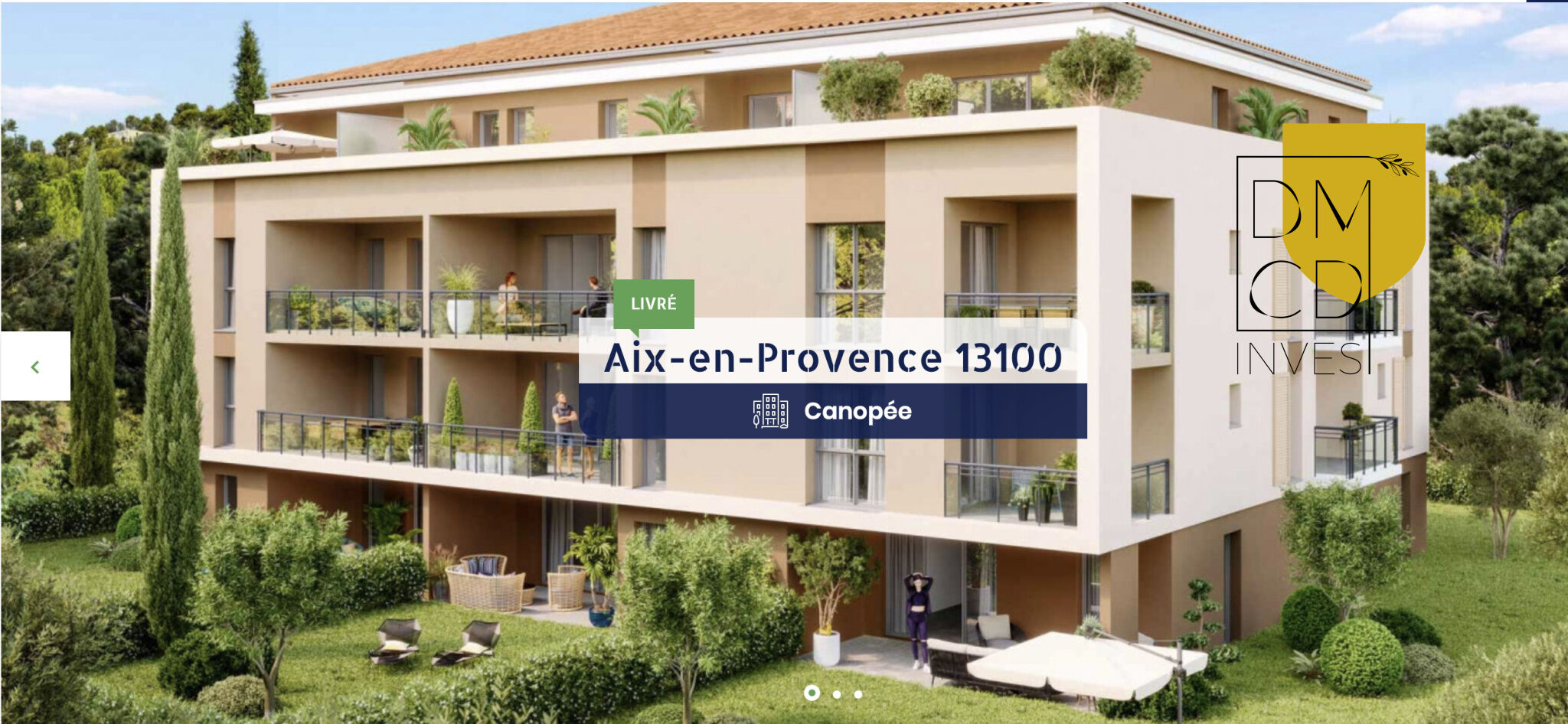 Appartement 2 pièces  à louer Aix-en-Provence 13100