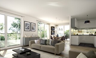 Appartement 1 Pièce 45 m² à vendre à Bussy-Saint-Georges (77600)
