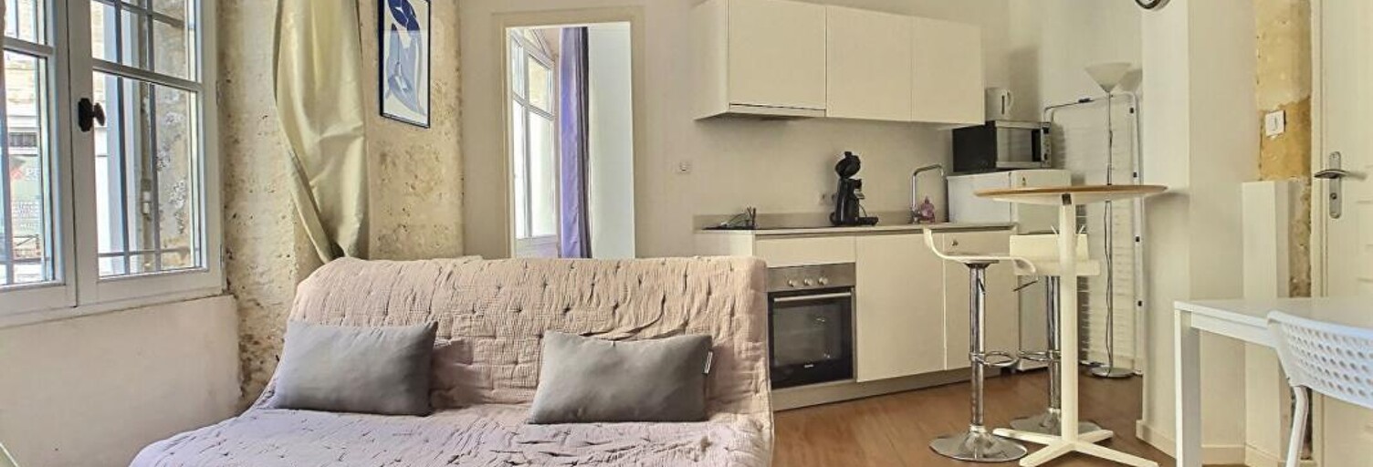 Appartement 2 Pièces 30 m² à vendre à Bordeaux (33000)