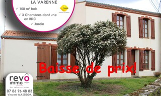 Maison 5 Pièces 108 m² à vendre à Montrevault-sur-Èvre (49270)