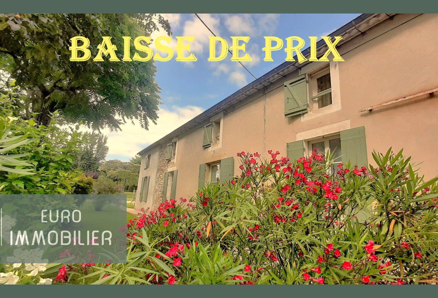 Maison en pierre de 153 m2  4 CH , terrain  clos 1862 m2 - G — photo 1