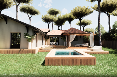 Presqu'île du Cap Ferret, villa avec projet de construction — photo du bien