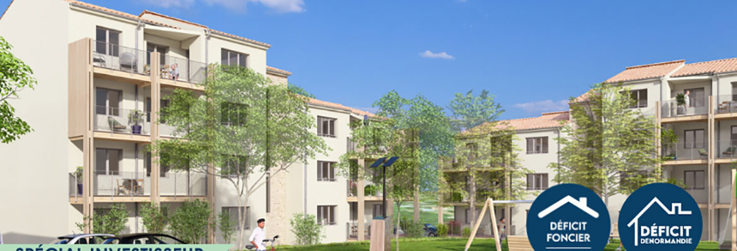 Appartement neuf T2, T3 Pièce 33 à 57 m² à vendre à Niort (79000)