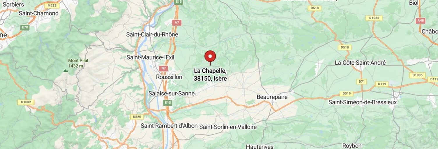 Terrain 502 m² à construire La Chapelle-de-Surieu (38150)