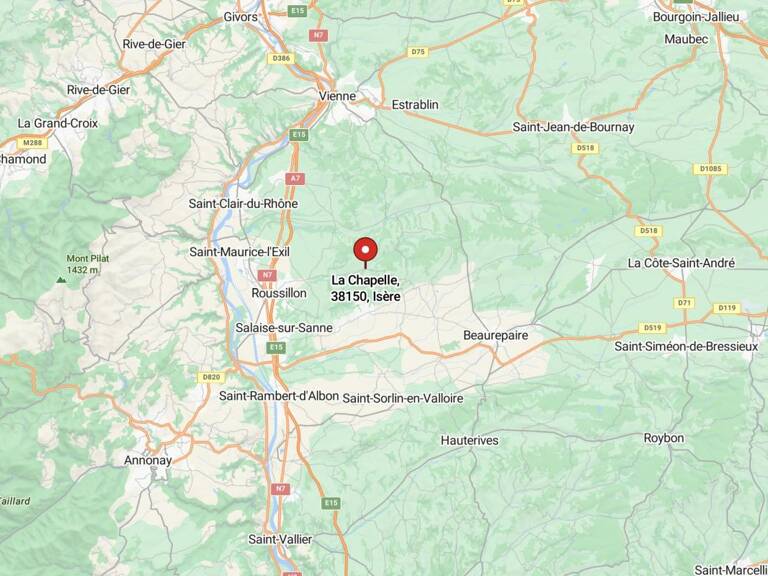 Terrain à La Chapelle-de-Surieu (38150) de 502 m² à 86 000 € ... — photo 1