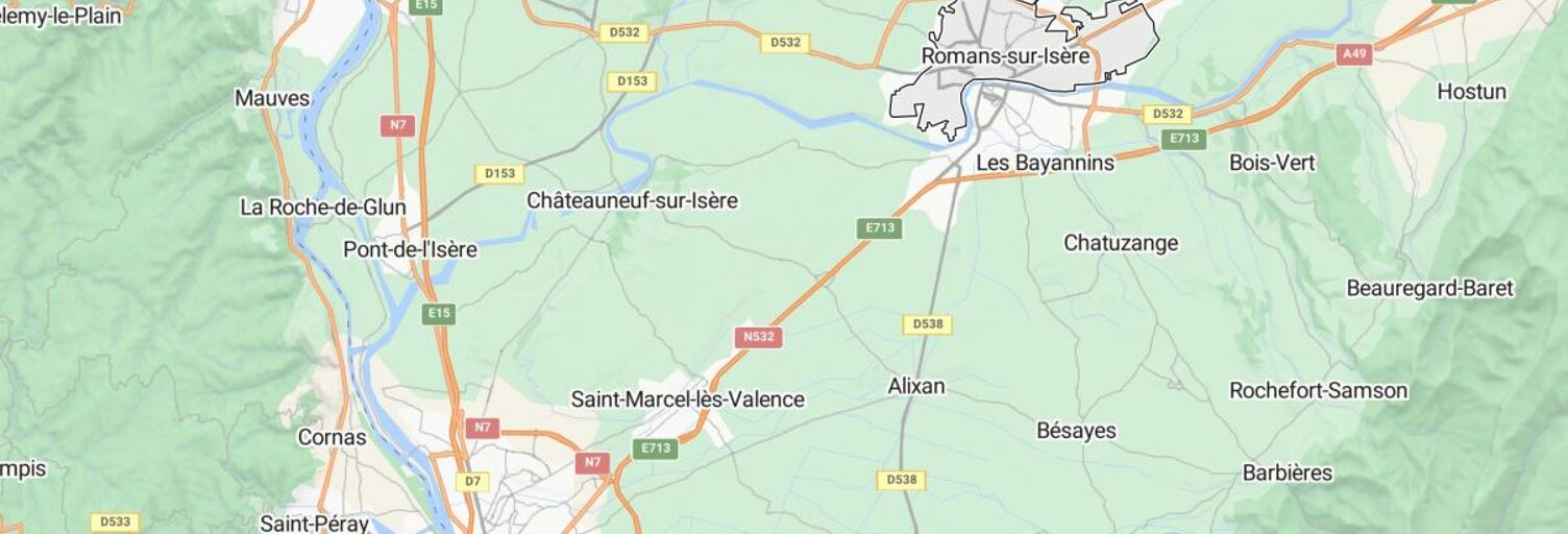 Terrain 483 m² à construire Romans-sur-Isère (26100)