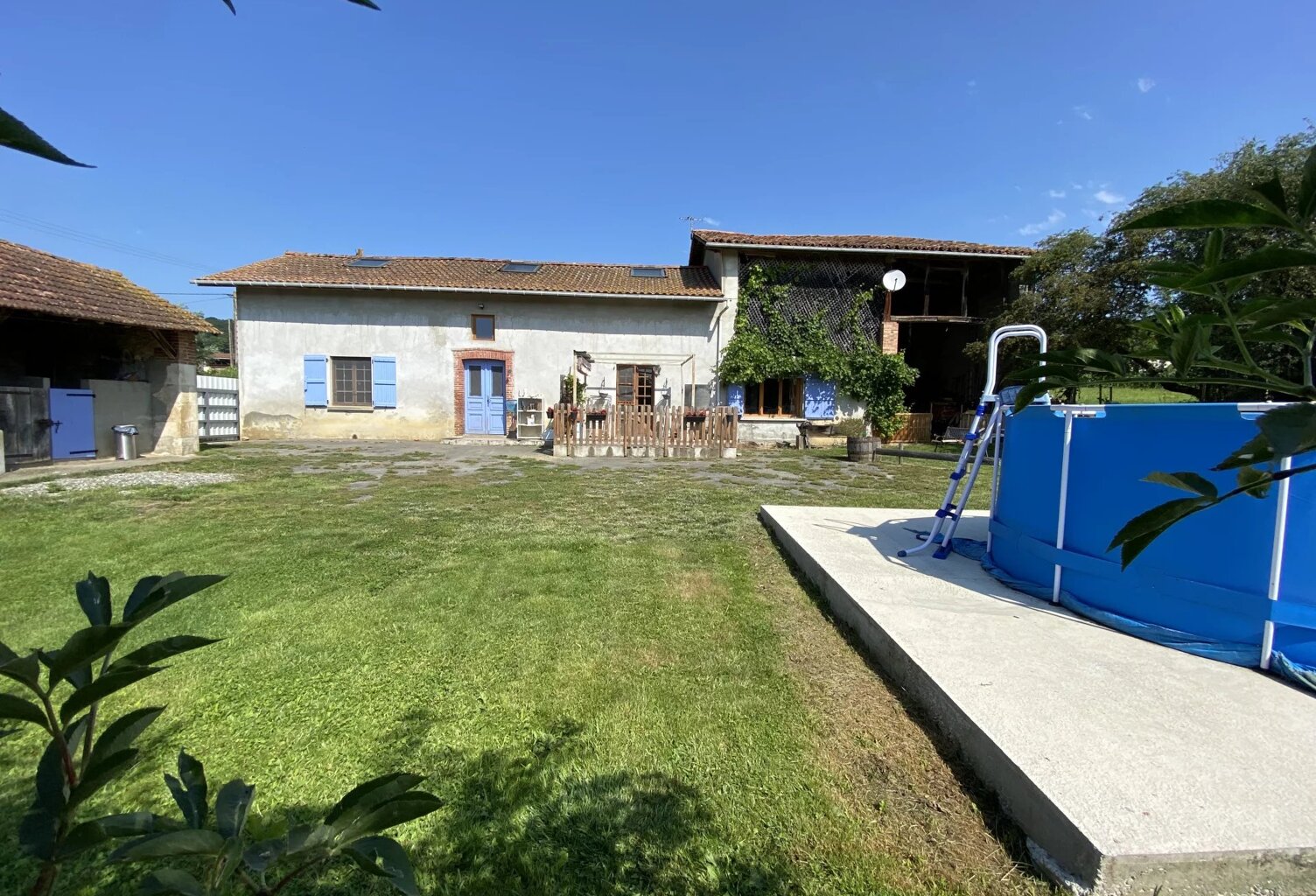 Entre St Gaudens, Lannemezan, Boulogne, fermette 175m², sur 7566m² source — photo 1