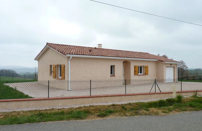 Villa T4 neuve plain pied à Eoux — photo 3