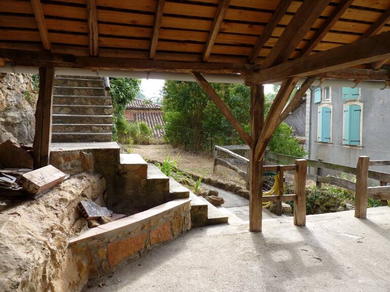 Proche d'Aurignac, maison de village 117 m²  avec jardin 561 m² — photo 1