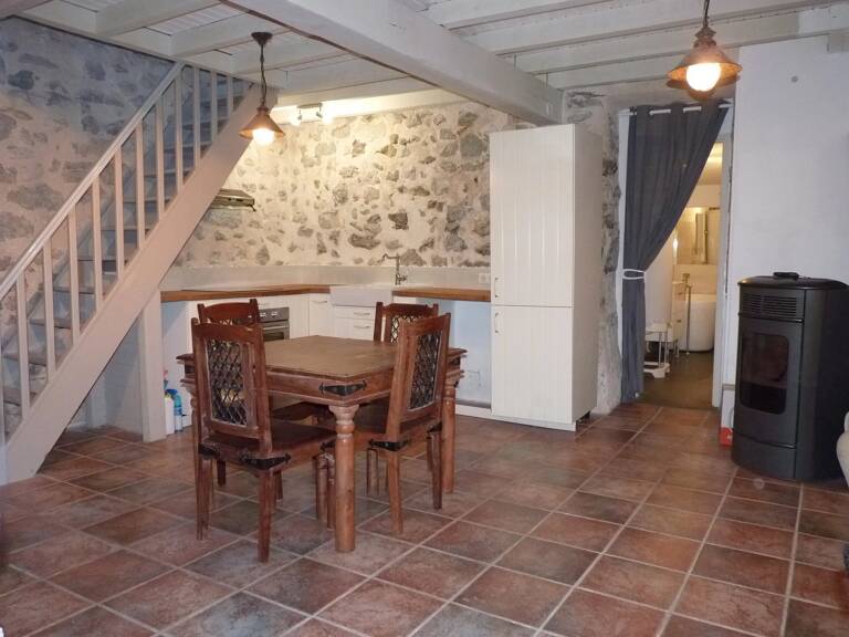 Maison de village meublée T3 à SAINT-LIZIER — photo 1