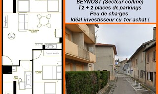 Appartement 2 Pièces 38 m² à vendre à Beynost (01700)