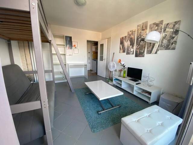 Perpignan les platanes studio balcon parking — photo du bien