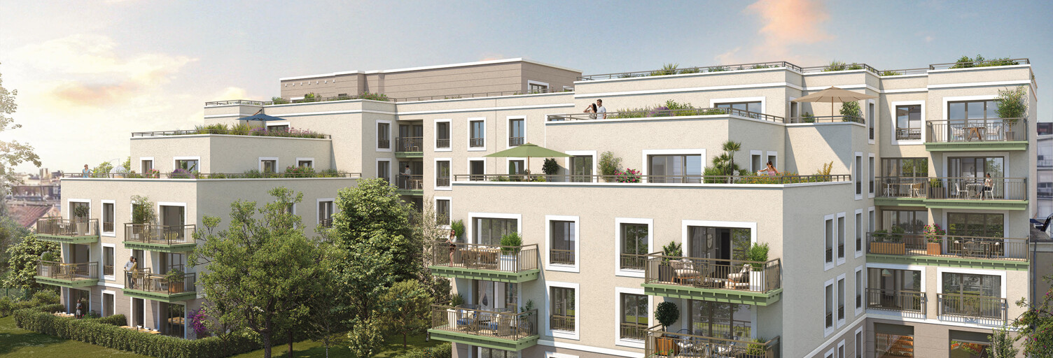 Appartement neuf T1, T2, T3, T4 Pièce 37 à 81 m² à vendre à Saint-Denis (93200)