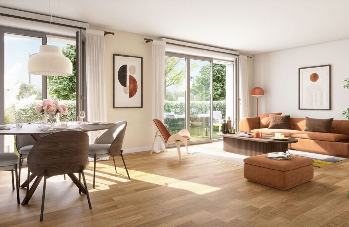 Vente programme neuf T1, T2, T3, T4 37 à 81 m² Saint-Denis (93200) — photo 5