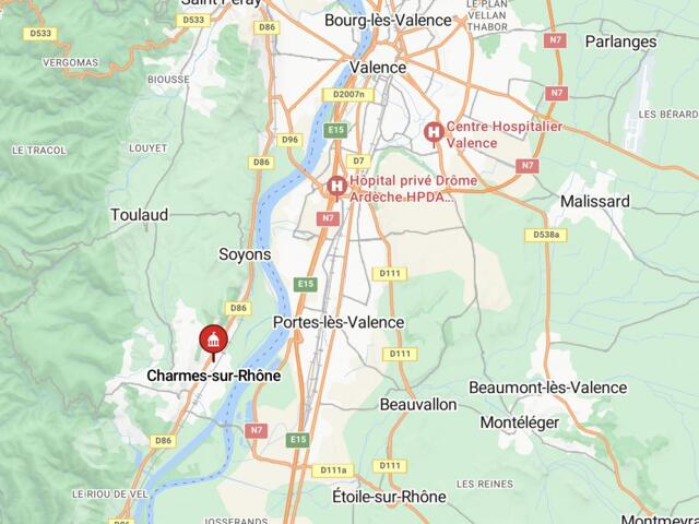Terrain proposé à Charmes-sur-Rhône