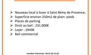Commerce  250 m² à louer à Saint-Rémy-de-Provence (13210)