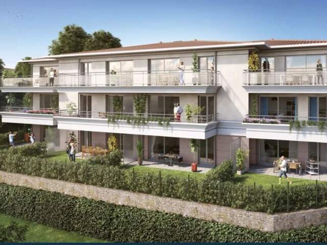 LE CANNET - APPARTEMENT T5 NEUF - VUE MER PANORAMIQUE — photo du bien