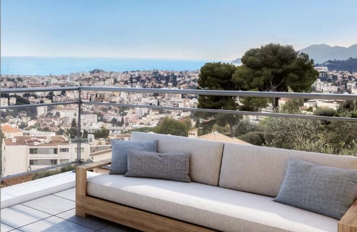 LE CANNET - APPARTEMENT T5 NEUF - VUE MER PANORAMIQUE — photo 3