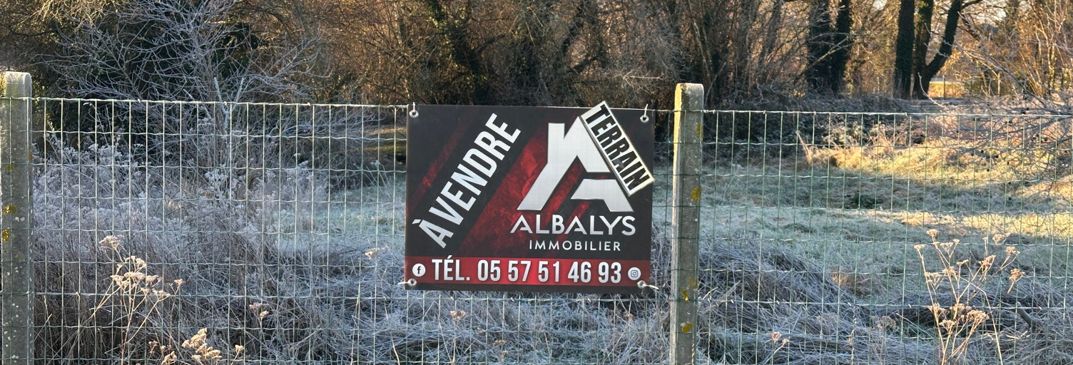 Terrain  972 m² à vendre à Coutras (33230)