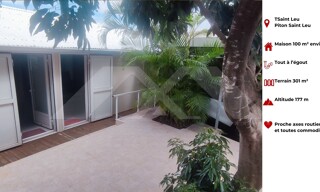 Maison 4 Pièces 100 m² à vendre à Saint-Leu (97424)