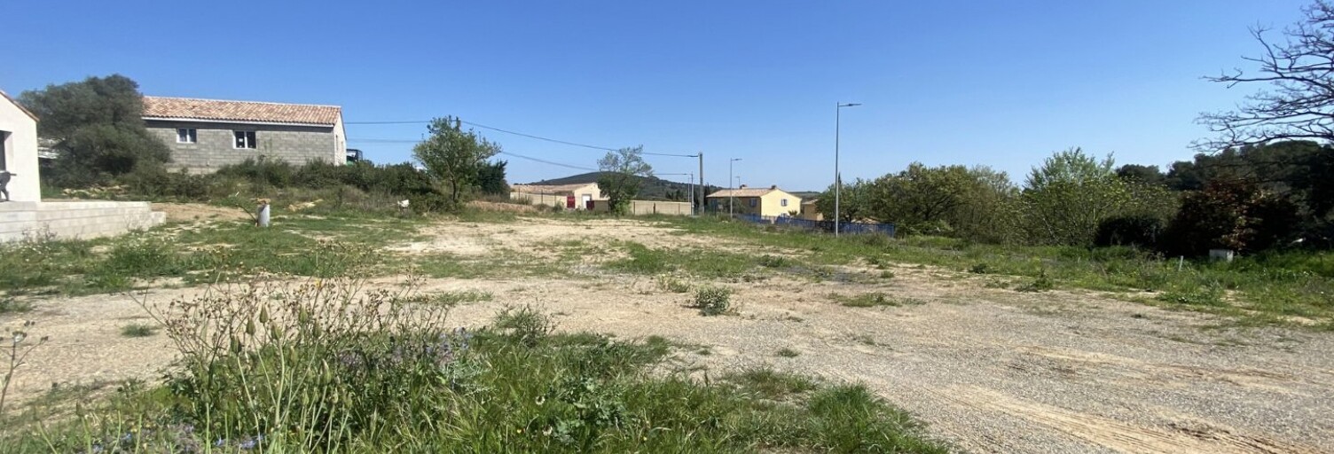 Terrain  1056 m² à vendre à Gabian (34320)