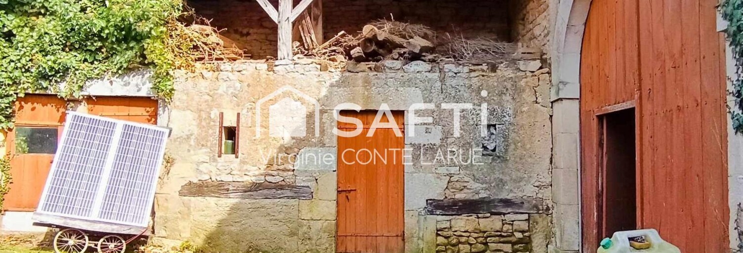 Maison 1 Pièce 80 m² à vendre à Beaulieu-sur-Sonnette (16450)