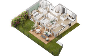 Appartement 3 Pièces 60 m² à vendre à Villaz (74370)
