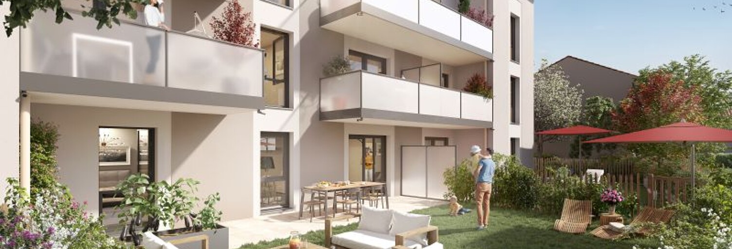 Appartement neuf T3, T4 Pièce 54 à 86 m² à vendre à Saint-Bonnet-de-Mure (69720)