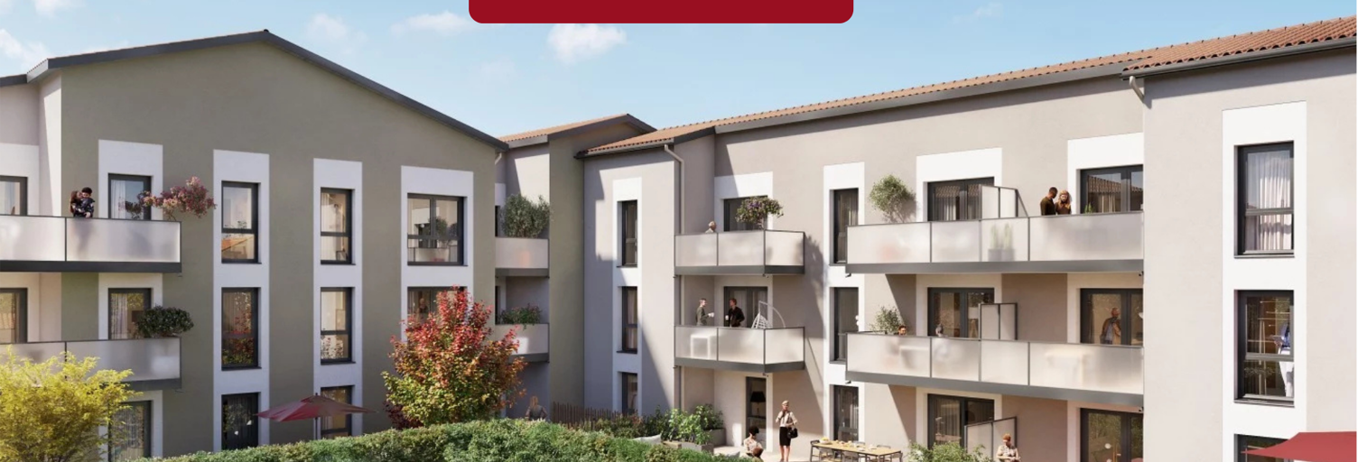 Appartement neuf T3, T4 Pièce 54 à 86 m² à vendre à Saint-Bonnet-de-Mure (69720)