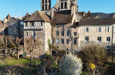Hôtel particulier des XV et XVIIème édifiée sur les remparts médiévaux de la ville historique — photo du bien