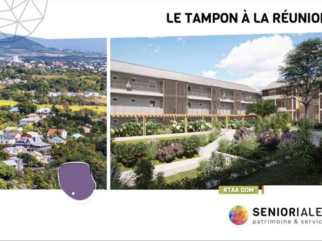 A Vendre Appartement T2 44,06 M2 avec varangue Le Tampon — photo du bien