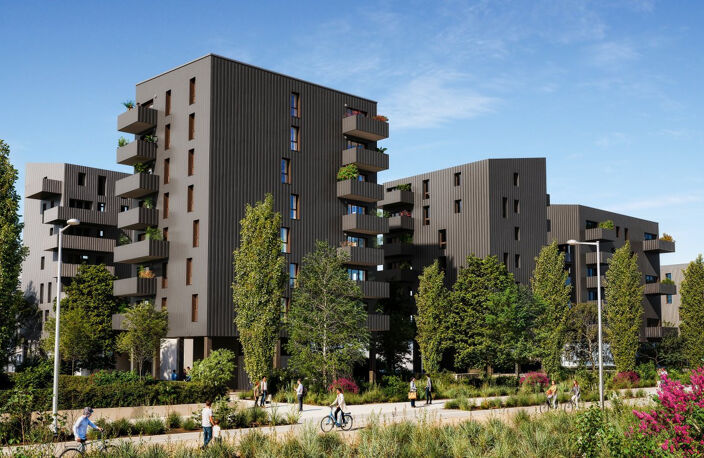 Vente programme neuf T2, T3 47 à 66 m² Bordeaux (33000) — photo 2