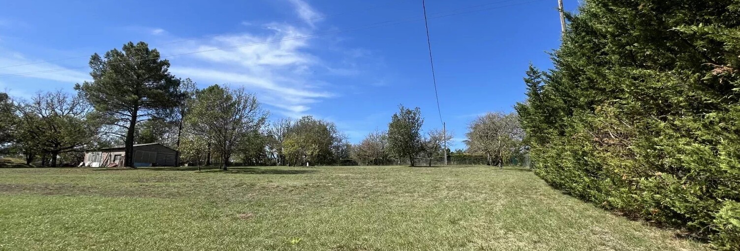 Terrain  2500 m² à vendre à Cahors (46000)