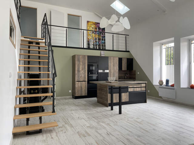 Limoges maison rénovée type loft avec garage — photo du bien