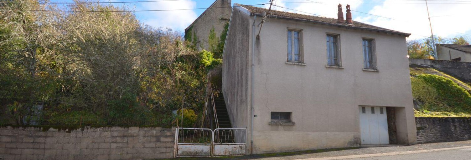 Maison 6 Pièces 52 m² à vendre à Boussac (23600)
