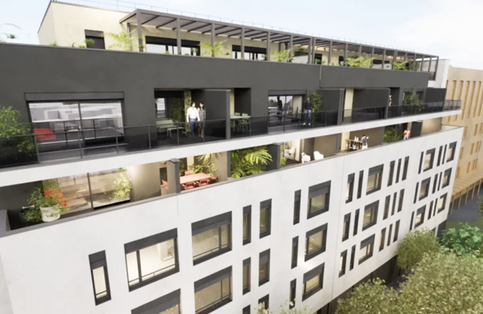 Valence appartement T3 avec grande terrasse — photo 4
