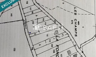 Terrain  2150 m² à vendre à Thiers (63300)