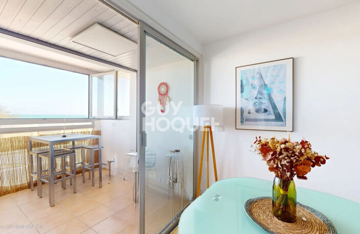 Appartement traversant - Vue mer - T2 de 39.22m² + 6.32 m² de loggia_ — photo 3