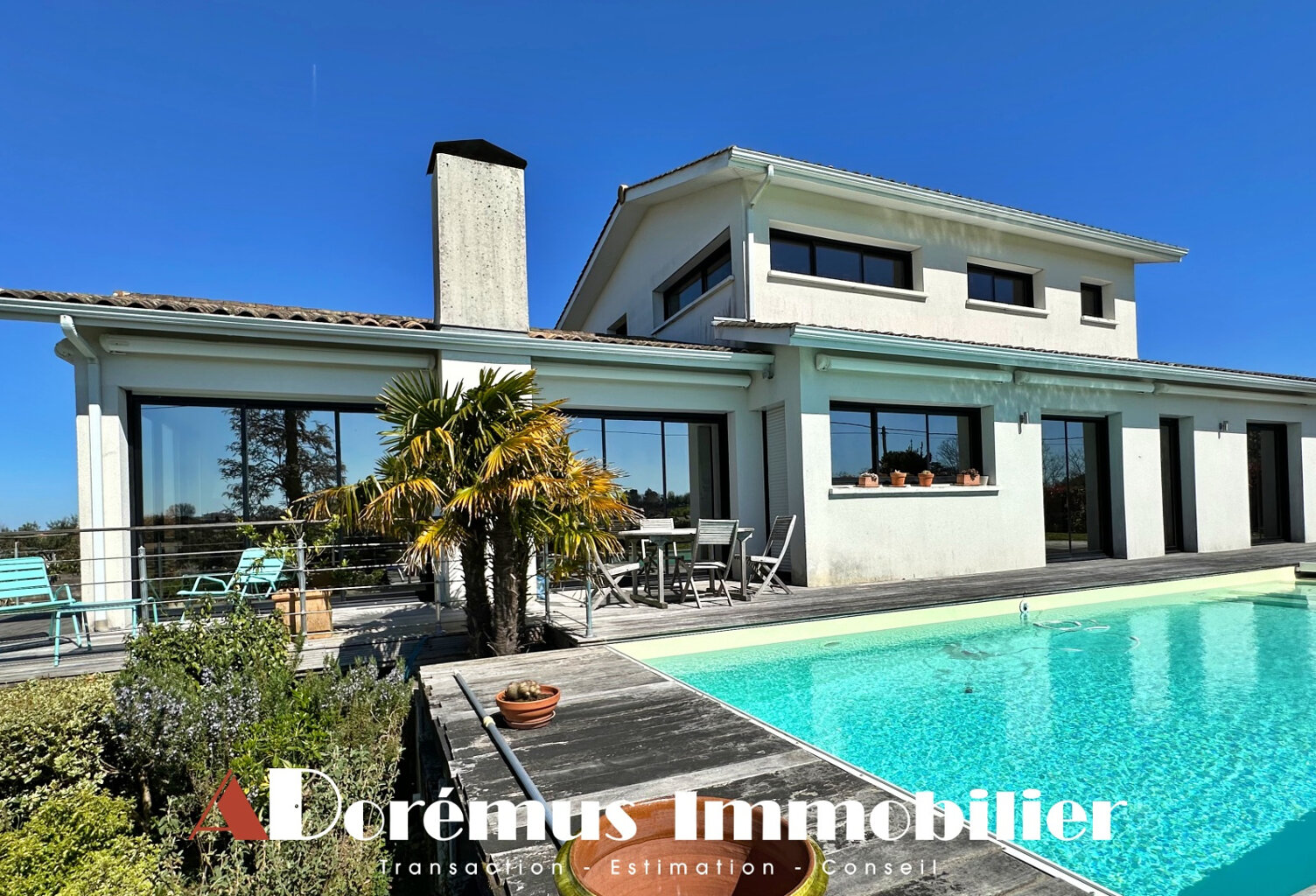 Quinsac   Villa Vue Dégagée avec Piscine à 15 min de Bordeau — photo 1