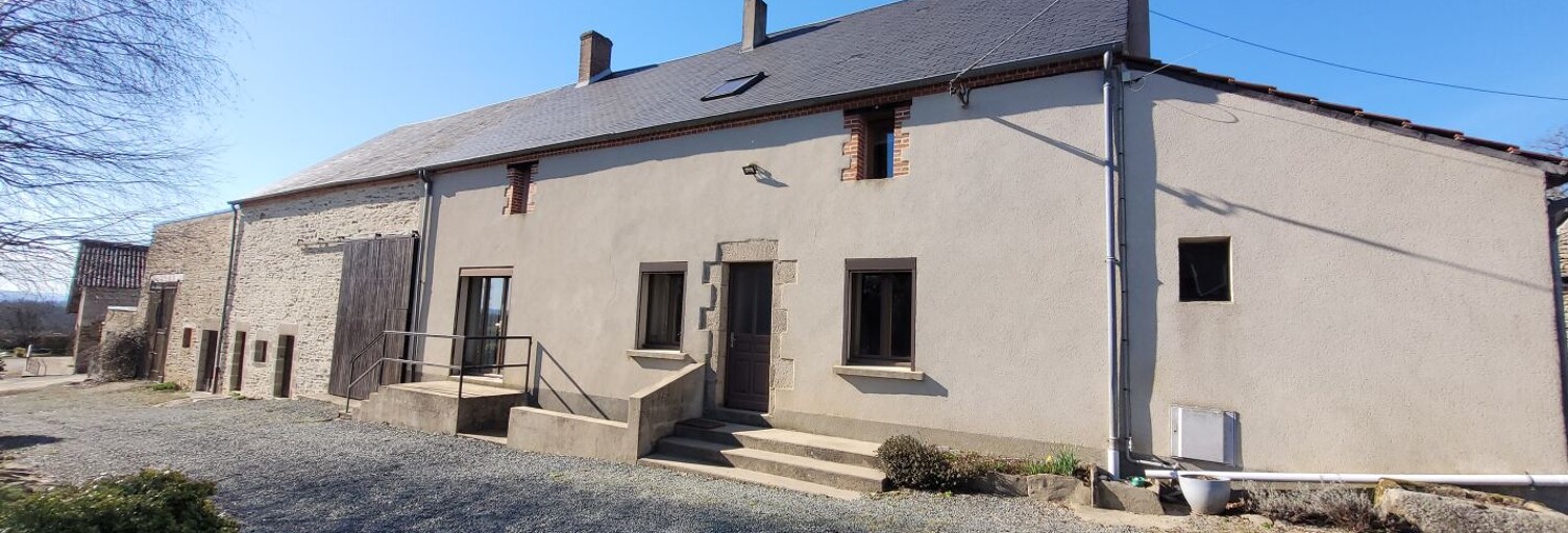 Maison 8 Pièces 180 m² à vendre à Boussac-Bourg (23600)