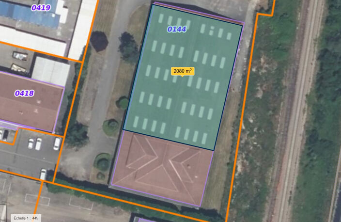 AUXERRE - ZONE D'ACTIVITE- DEPOT de 2210M² - TERRAIN 1600M² — photo 2