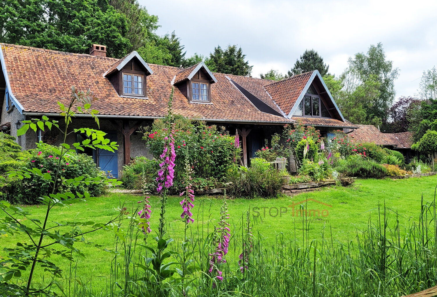 Propriété avec gîte, étang et dépendances proche Montreuil-s — photo 1