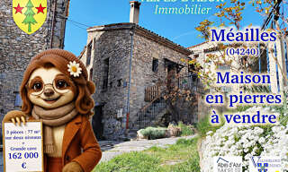 Maison 3 Pièces 90 m² à vendre à Méailles (04240)