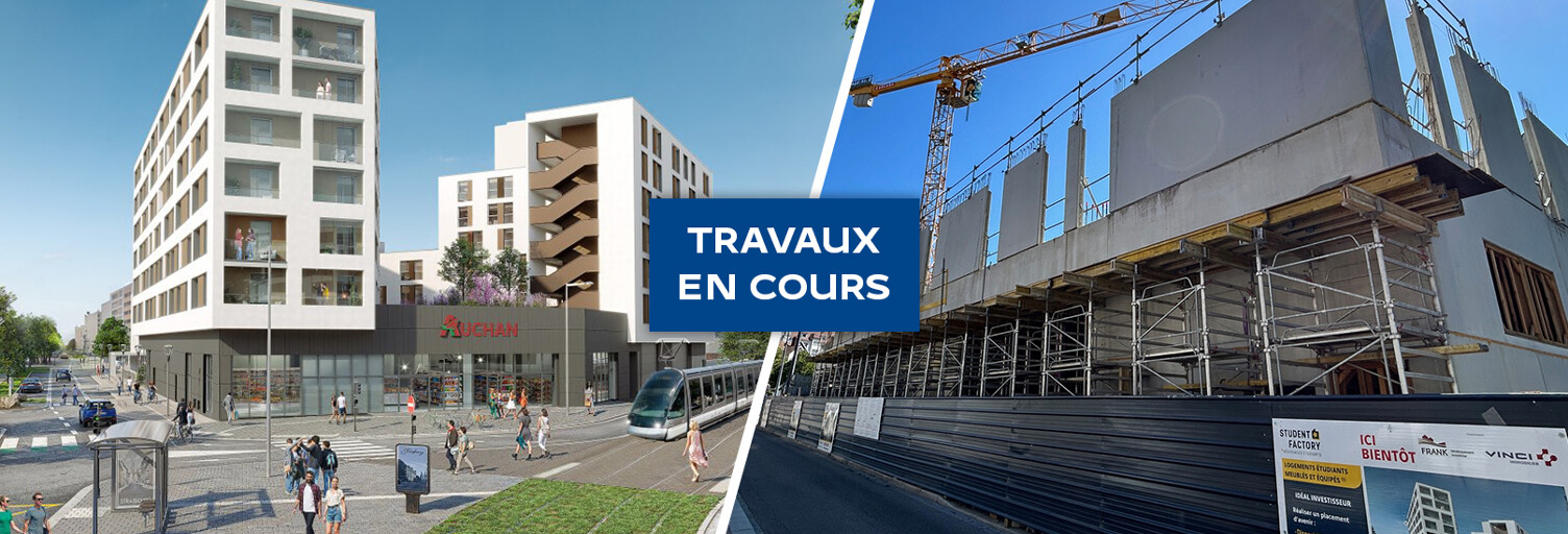 Appartement neuf T1, T2, T3 Pièce 19 à 56 m² à vendre à Strasbourg (67000)