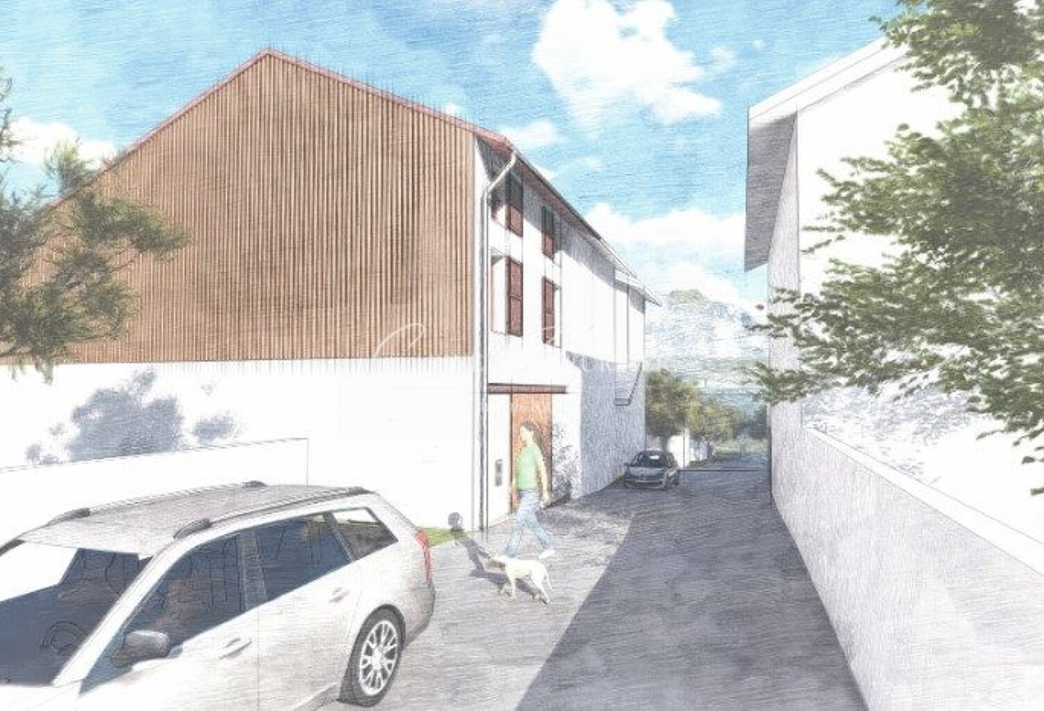 Grange à réhabiliter avec jardin — photo 1