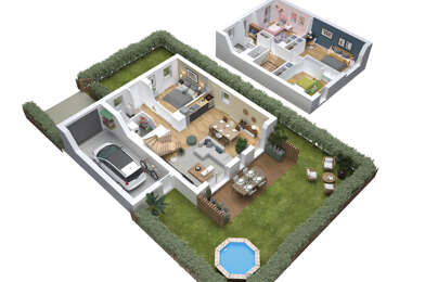 Maison 4 pièces 279900 €