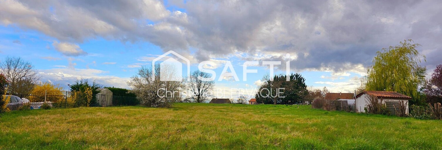 Terrain  1573 m² à vendre à Coussay-les-Bois (86270)