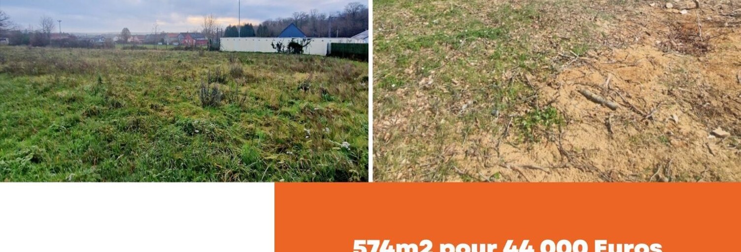 Terrain  574 m² à vendre à Pierrepont (54620)
