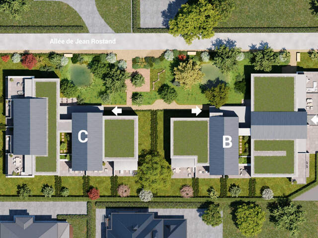 Chambéry Bissy, beau T2 Neuf de 48m2 avec balcon de 9m2. — photo du bien